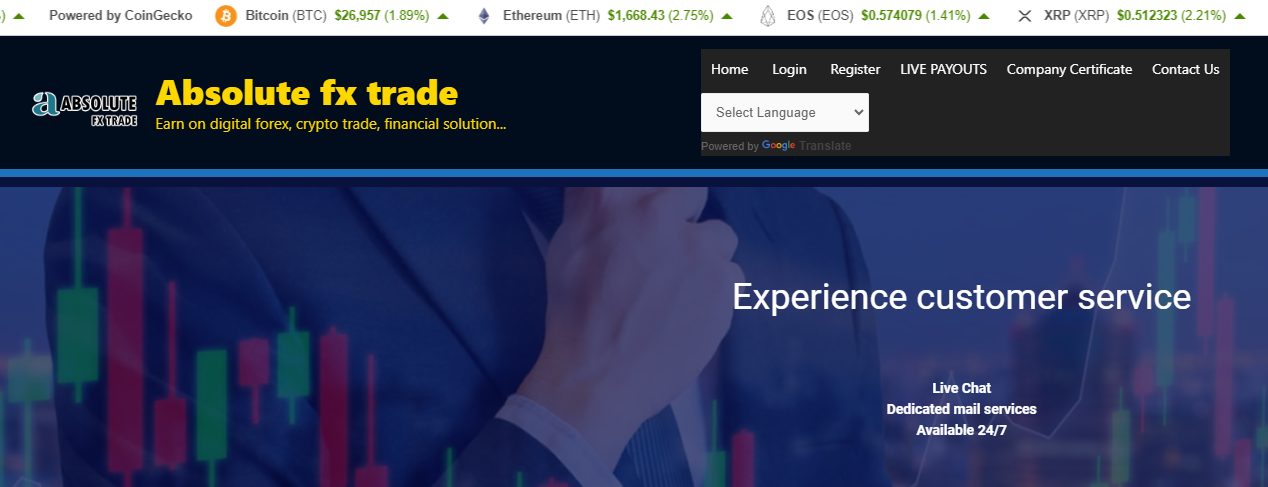 Absolute Fx Trade Review