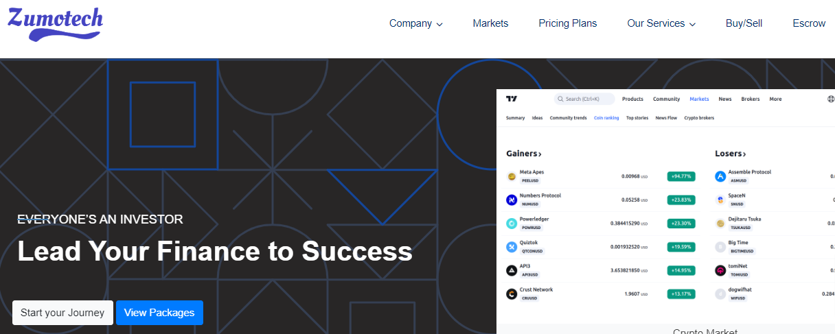 Zumotech Finance Review