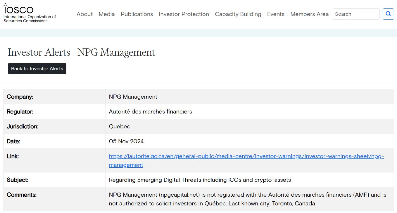 NPG Management Review