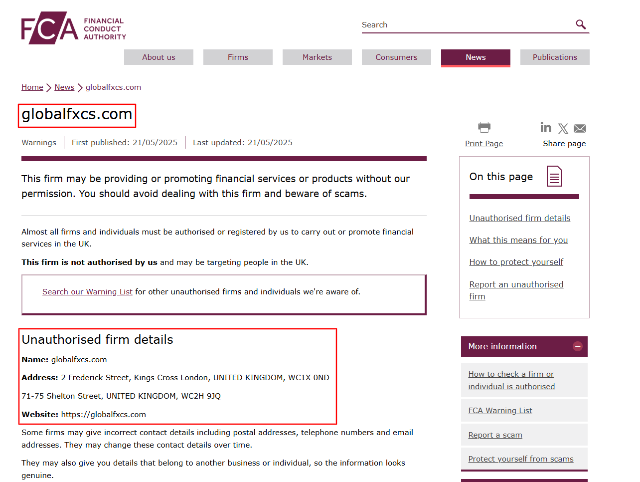 globalfxcs-com-FCA-warning