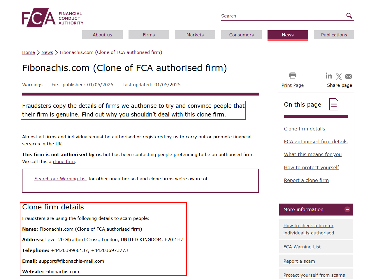 Fibonachis-com-Clone-of-FCA-authorised-firm-FCA-Warning