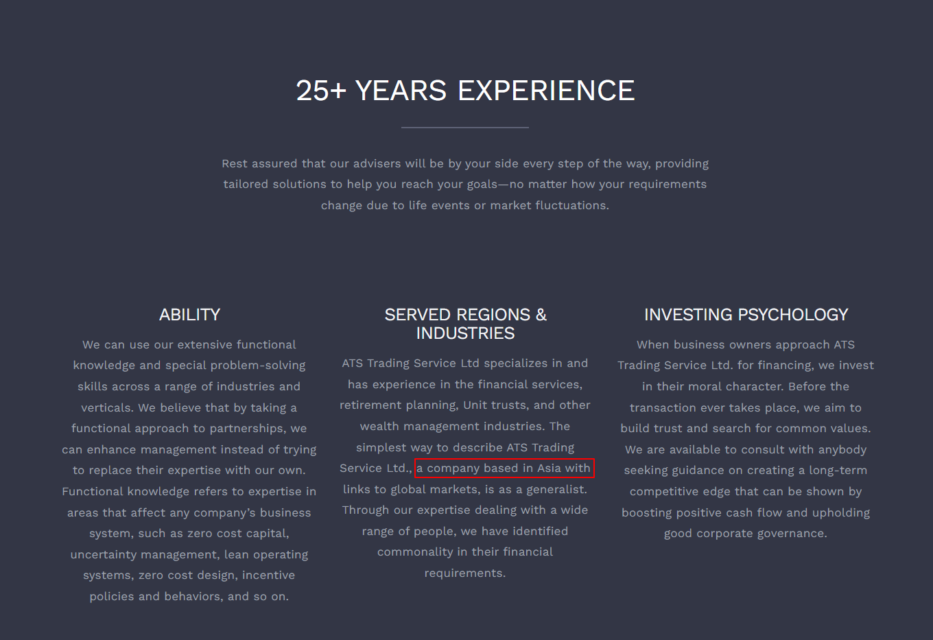 About-–-ATS-Trading-Service-Limited