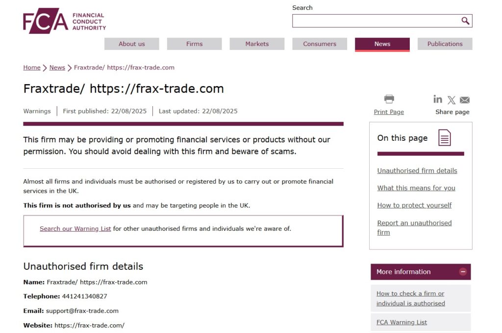 Fraxtrade-https-frax-trade-com-FCA-Warning