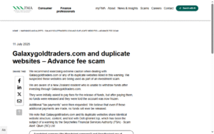 Galaxygoldtraders Financial-Markets-Authority