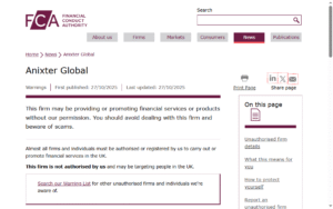 Anixter-Global-FCA warnings