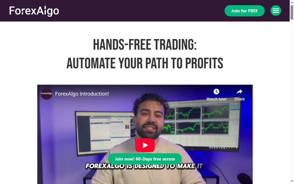 ForexAlgo AI Review – Is This Platform Safe or a Scam?