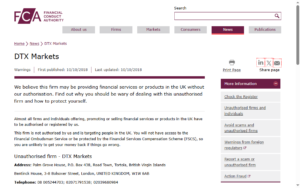 DTX-Markets-FCA