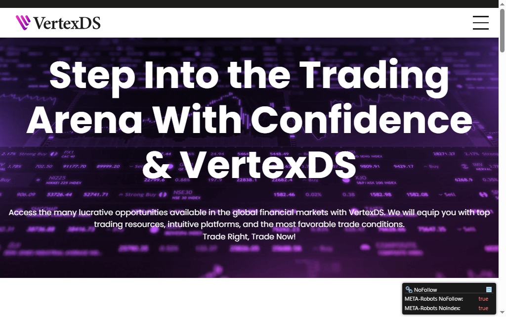 VertexDS Review: Is It Safe or a Scam?