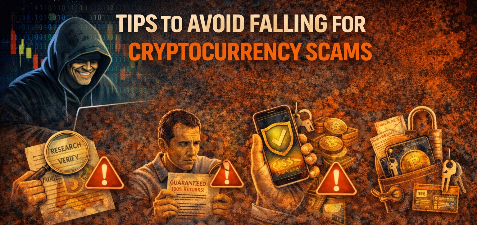 10 tips to avoid falling for cryptocurrency scams