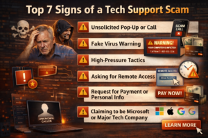 Top 7 Signs of a Tech Support Scam
